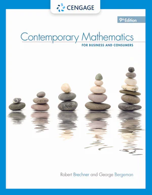 Contemporary Mathematics for Business and Consumers